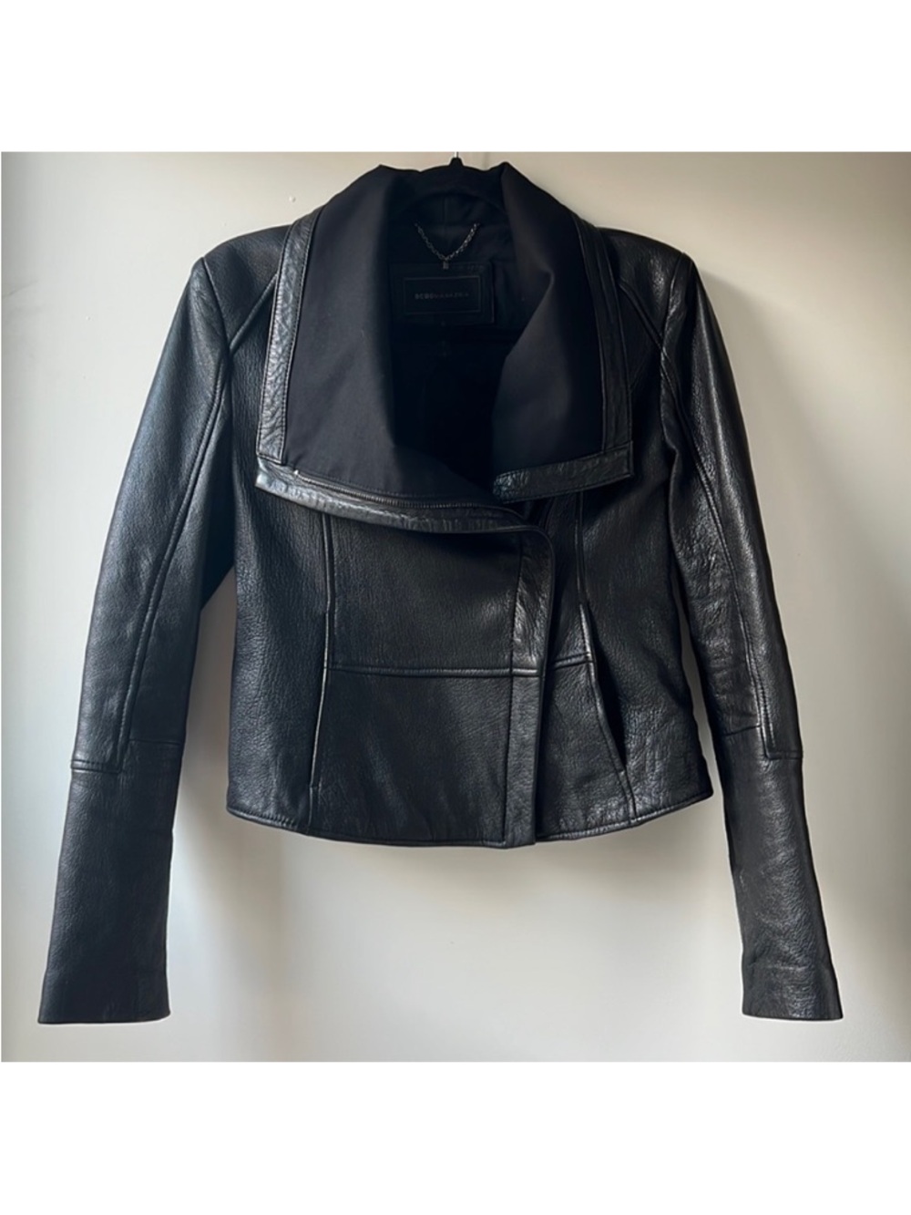 BCBGMaxAzria Black Leather Jacket